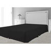 Al&egrave;ses / protections de lit Soleil D'Ocre Cache sommier Noir 160x200 cm,180x200 cm,90x190 cm. . Maison & D&eacute;co> Al&egrave;ses / protections de lit.