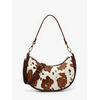 Sac a main Milano Sac port&eacute; &eacute;paule Mucca cuir MUCCA 98E-0VM25064 Marron