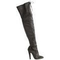 Bottes femme sur Grenoble : Cuissardes Alaia Bottes en cuir noires
