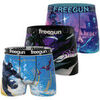 Boxers Freegun Lot de 3 boxers enfant Heroes Bleu