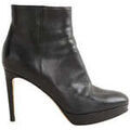 Bottes femme sur Grenoble : Bottines Sergio Rossi Bottes en cuir noires