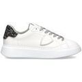 Baskets basses Philippe Model BTLD VG13 TEMPLE-VEAU GLITTER_BLANC