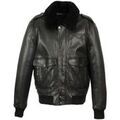 Blouson Oakwood Blouson en cuir B12 Ref 66829 Noir