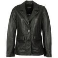 Veste Oakwood Blazer en cuir femme Legacy Ref 66767 Noir Grenoble
