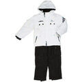 Pantalons enfants sur Grenoble : Pantalon enfant Peak Mountain Ensemble de ski gar&ccedil;on ECARDIDENTE Blanc