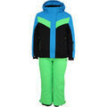 Pantalon enfant Peak Mountain Ensemble de ski gar&ccedil;on EFLIGHT Bleu Grenoble