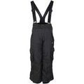 Pantalon enfant Peak Mountain Pantalon de ski gar&ccedil;on ELTARO Noir Grenoble