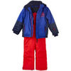 Pantalon enfant Peak Mountain Ensemble de ski gar&ccedil;on EROS Bleu