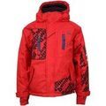 Pantalon enfant Peak Mountain Ensemble de ski gar&ccedil;on ESLALOB Rouge Grenoble