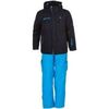 Pantalon enfant Peak Mountain Ensemble de ski gar&ccedil;on ECARDIDEN Noir
