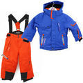 Pantalon enfant Peak Mountain Ensemble de ski gar&ccedil;on ECOSMIC Bleu Grenoble