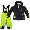 Pantalon enfant Peak Mountain Ensemble de ski gar&ccedil;on ECOSMIC Noir