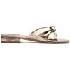 Claquettes V.gan Vegan Salsify Knot Slide Des Sandales Argent&eacute;