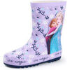 Bottes enfant Disney Frozen Elsa Anna Bottes Wellington sans poign&eacute;es Violet