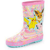 Bottes enfant Pokemon Multi Character Bottes Wellington sans poign&eacute;es Multicolore