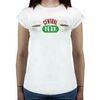 T-shirt Friends Central Perk Logo T-shirt &agrave; manches courtes Blanc