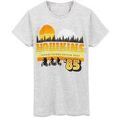 Tee-shirts sur Grenoble : T-shirt Stranger Things T-shirt &agrave; manches courtes Gris