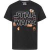T-shirt enfant Disney Badges T-shirt &agrave; manches courtes Noir