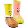 Bottes enfant Spongebob Squarepants Multi Character Bottes Wellington sans poign&eacute;es Multicolore