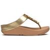Tongs FitFlop Halo Metallic Des Sandales Dor&eacute;