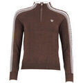 Pull Peak Mountain Pull col roul&eacute; ADOMINO Marron