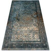 Tapis Rugsx Tapis en laine OMEGA Mamluk Vintage, rosette 100x150 cm Bleu 100x150 cm. . Maison & D&eacute;co > Tapis.