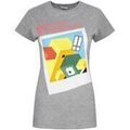 Tee-shirts sur Grenoble : T-shirt Crossy Road Selfie T-shirt &agrave; manches courtes Gris