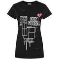 Tee-shirts sur Grenoble : T-shirt Crossy Road Emo Goose T-shirt &agrave; manches courtes Noir