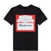 T-shirt Budweiser Logo T-shirt &agrave; manches courtes Noir