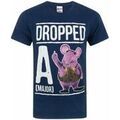 Tee-shirts sur Grenoble : T-shirt Clangers Major Clanger T-shirt &agrave; manches courtes Bleu