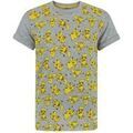 T-shirt enfant Pokemon Pikachu T-shirt &agrave; manches courtes Gris Grenoble
