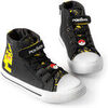 Baskets basses enfant Pokemon Pikachu Baskets &agrave; lacets Noir