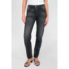 Jeans Le Temps des Cerises Jeans 400/17 mom bambo taille haute 7/8&egrave;me noir Noir