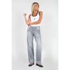 Jeans Le Temps des Cerises Jeans 400/28 loose carlino taille haute destroy gris