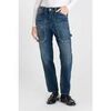Jeans Le Temps des Cerises Jeans 400/60 girlfriend union taille haute 7/8&egrave;me bleu Bleu