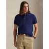T-shirt Ralph Lauren Polo ajust&eacute; marine en coton Bleu