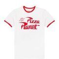 Tee-shirts sur Grenoble : T-shirt Disney Pizza Planet Logo T-shirt &agrave; manches courtes Blanc