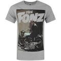 Tee-shirts sur Grenoble : T-shirt Happy Days The Fonz T-shirt &agrave; manches courtes Gris