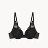 Corbeilles & balconnets Passionata Soutien-gorge push up WHITE NIGHTS Noir