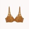 Corbeilles & balconnets Passionata Soutien-gorge plongeant SCARLETT Marron