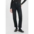 Jeans Le Temps des Cerises Jeans 400/17 mom solo taille haute 7/8&egrave;me noir Noir Grenoble