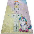 Tapis Rugsx Tapis lavable BAMBINO 54060 Licorne, nombres pour 120x170 cm Rose 120x170 cm. . Maison & D&eacute;co > Tapis. Grenoble