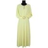 Robe F&ecirc;te Imp&eacute;riale Robe jaune Jaune