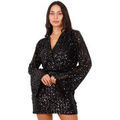 Robe courte La Modeuse Robes pour femme - Noir -