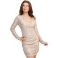Robes sur Grenoble : Robe La Modeuse Robes pour femme - Dor&eacute; rose - Dor&eacute;