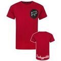 Tee-shirts sur Grenoble : T-shirt Two Legged Dog Circular T-shirt &agrave; manches courtes Rouge