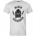 Tee-shirts sur Grenoble : T-shirt Disney Black Squadron Stormtrooper Print T-shirt &agrave; manches courtes Blanc