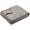 Couvertures Stof Plaid polaire doudou lin 130 � 160 cm Beige 130x160 cm. . Maison > Couvertures.