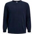 Pull Jack & Jones 12250588 BASIC KNIT CREW-NAVY BLAZER