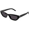 Lunettes de soleil Saint Laurent SL M126 Lunettes de soleil, Noir/Noir, 54 mm